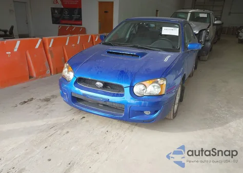 2004 Subaru Impreza Wrx from USA, damaged, VIN JF1GD29664G511866